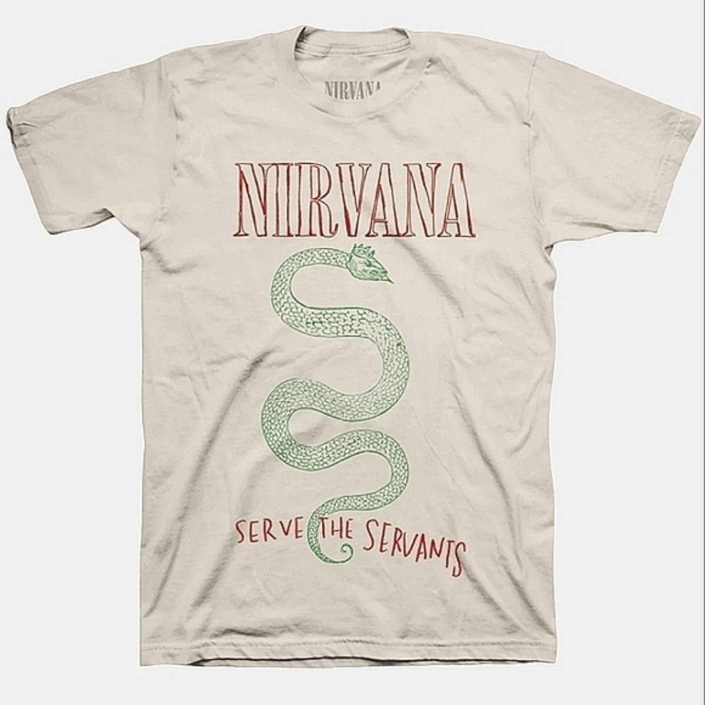 Nirvana Serve The Servants Soft Tee